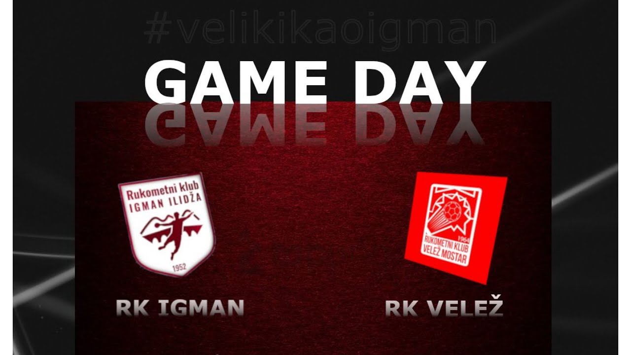 Rk Igman Ilidža - Rk Velež Mostar (Prva liga FBiH  11.kolo)