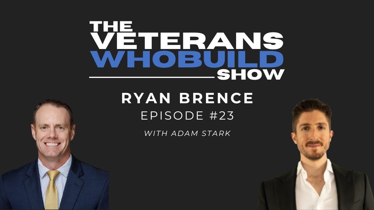 23 Ryan Brence - West Point Graduate, Officer, Airborne Ranger, 8.5 years in US Army, 1.5 in Reserve