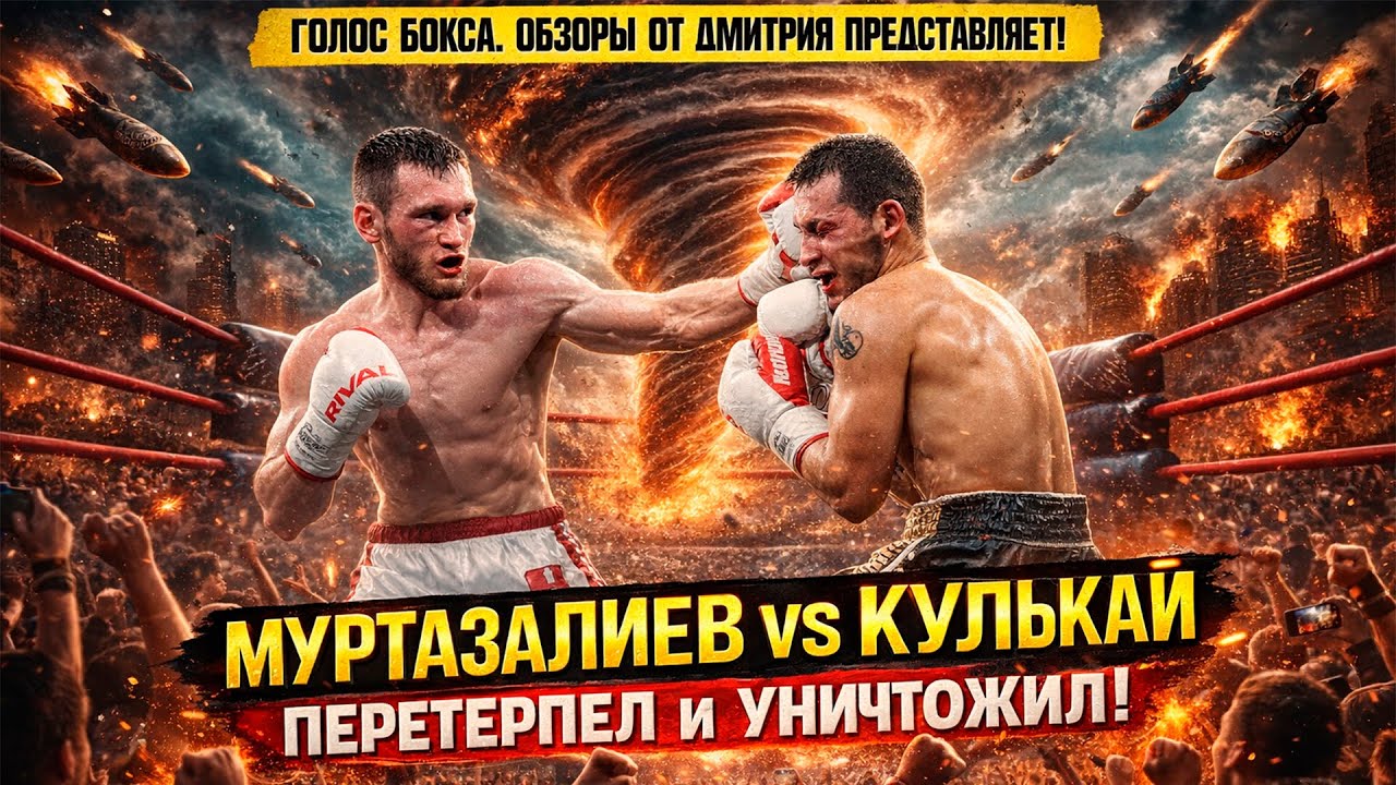 ПЕРЕТЕРПЕЛ И УНИЧТОЖИЛ! Обзор титульного боя Бахрам Муртазалиев - Джек Кулькай