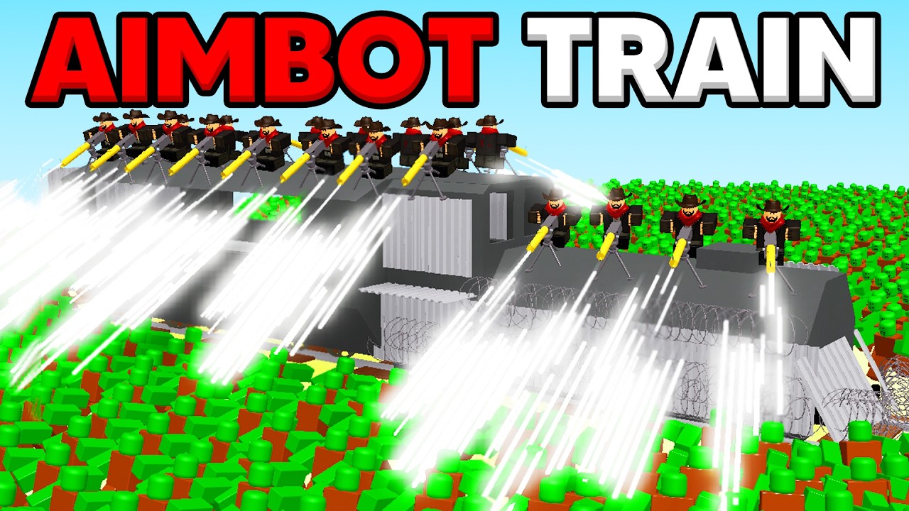 Я построил поезд AIMBOT в Dead Rails