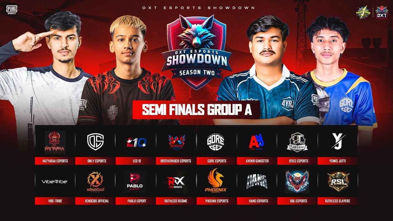 OXT SHOWDOWN SEASON 2 | SEMI FINALS | GROUP A