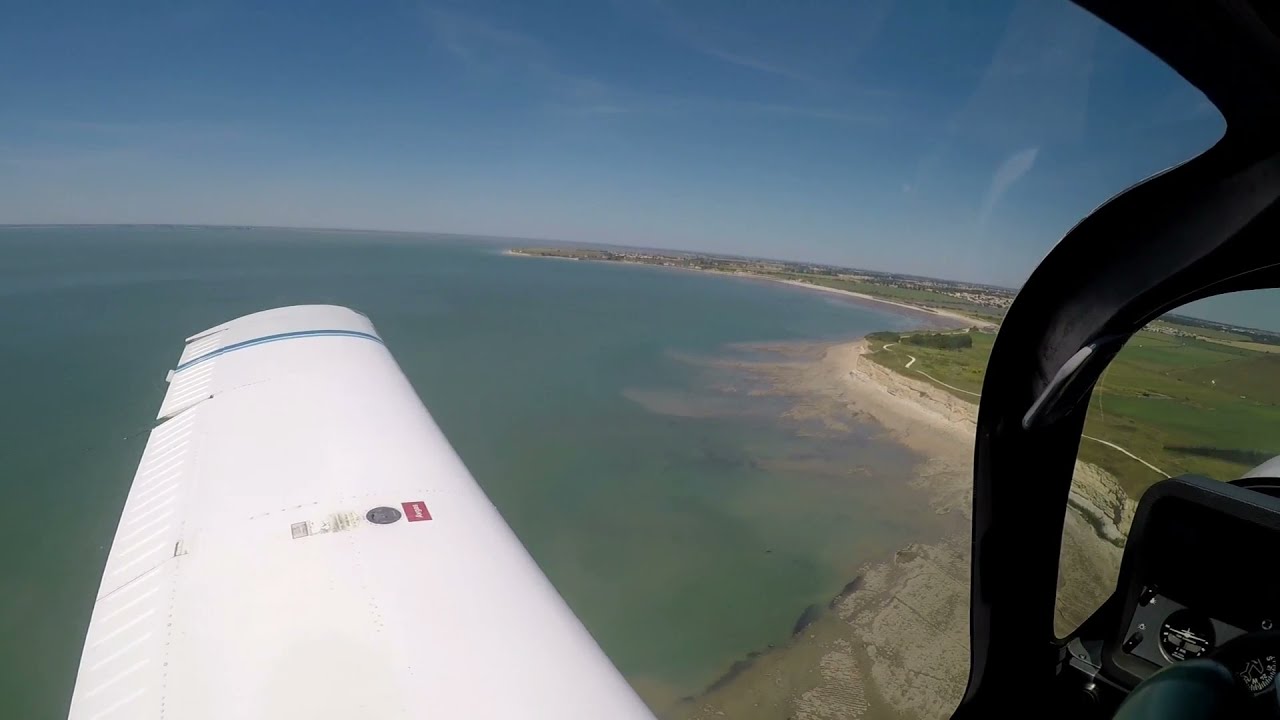 Atterrissage à Saint Pierre d'Oléron