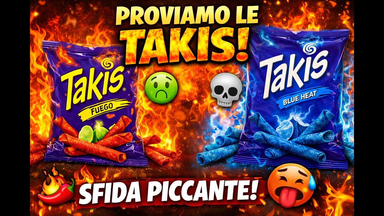 Takis Challenge! Riusciamo a Sopravvivere? 😱🔥