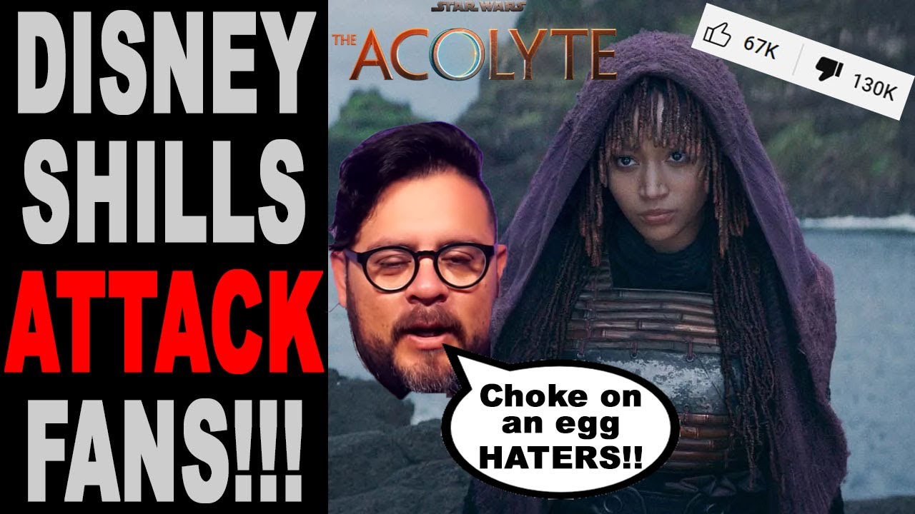 Disney Star Wars NPCs ATTACK Fans for Disliking The Acolyte Trailers
