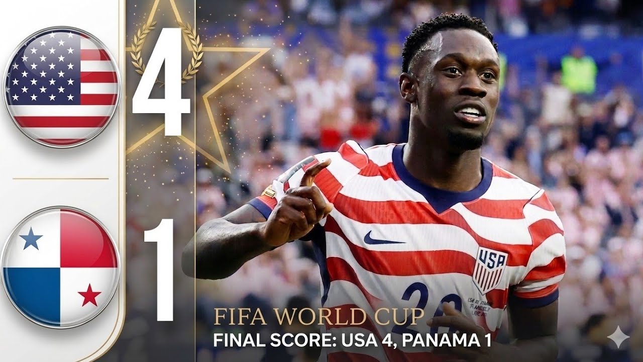 USA 4-1 Paraguay | All Goals & Extended Highlights | FIFA World Cup 2026