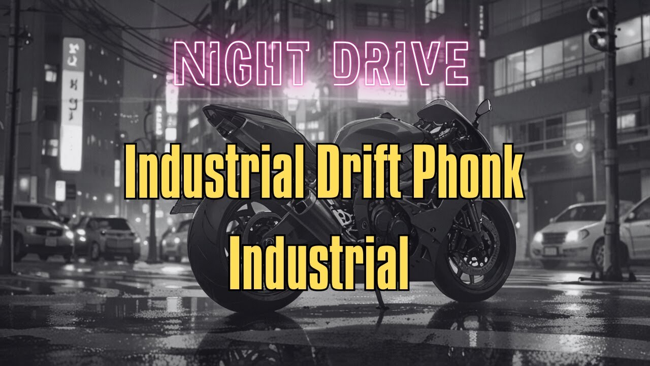 Industrial Drift Phonk ⚙️ Distorted 808s & Mechanical Cowbells | High-Speed Racing BGM