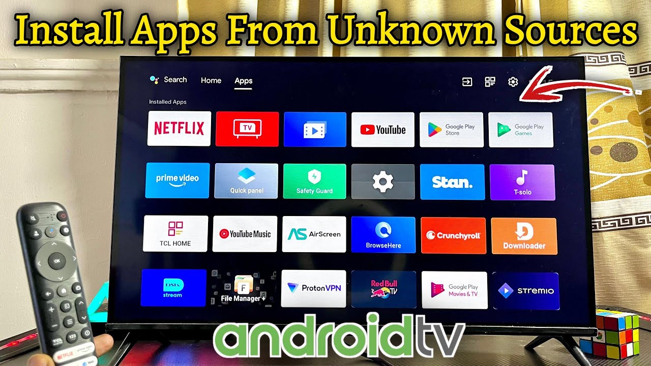 How to Install Apps From Unknown Sources on Android TV