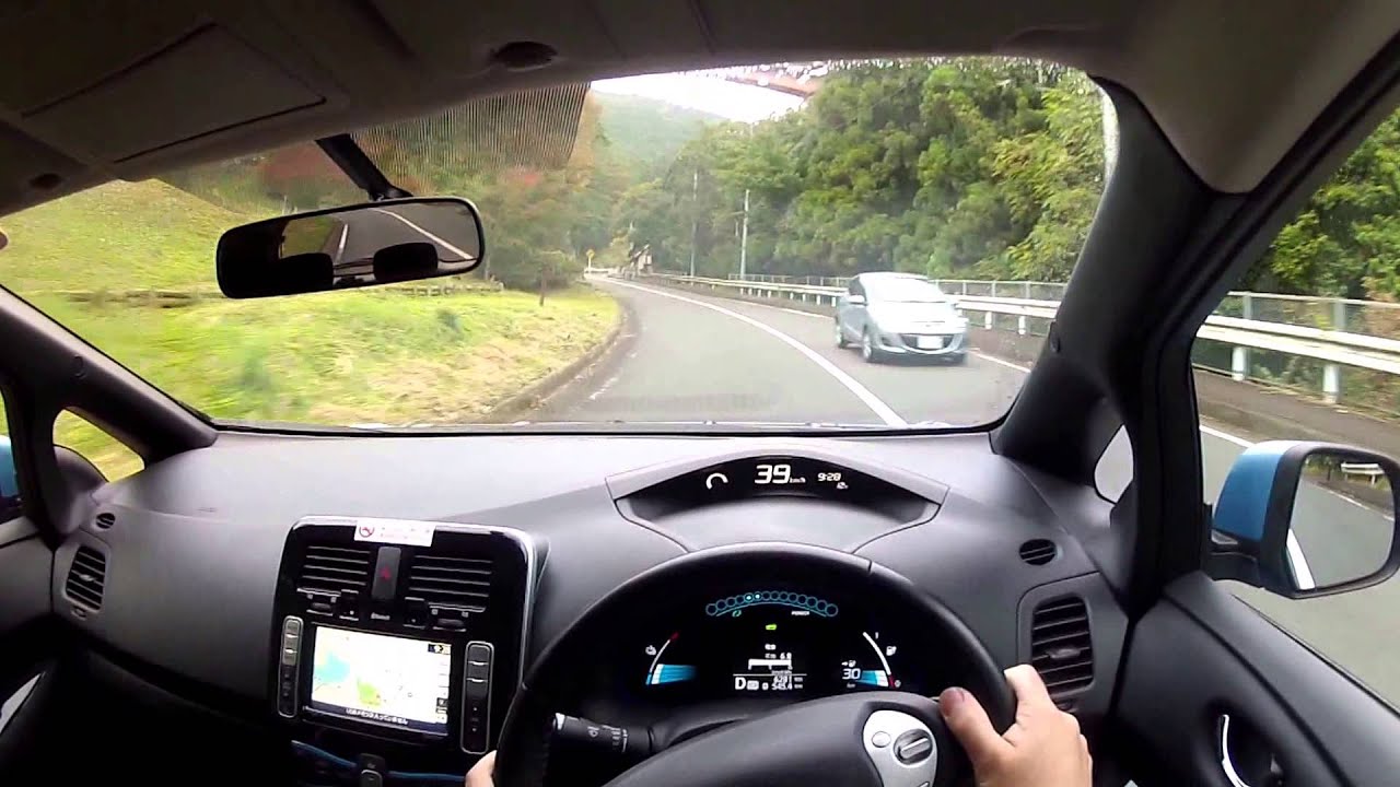NISSAN LEAF POV Test Drive HD