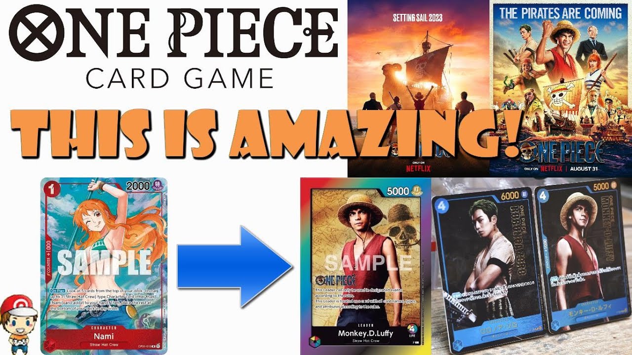 One Piece Live Action Netflix TCG Cards are Coming! Drama Collection Revealed! (One Piece TCG News)