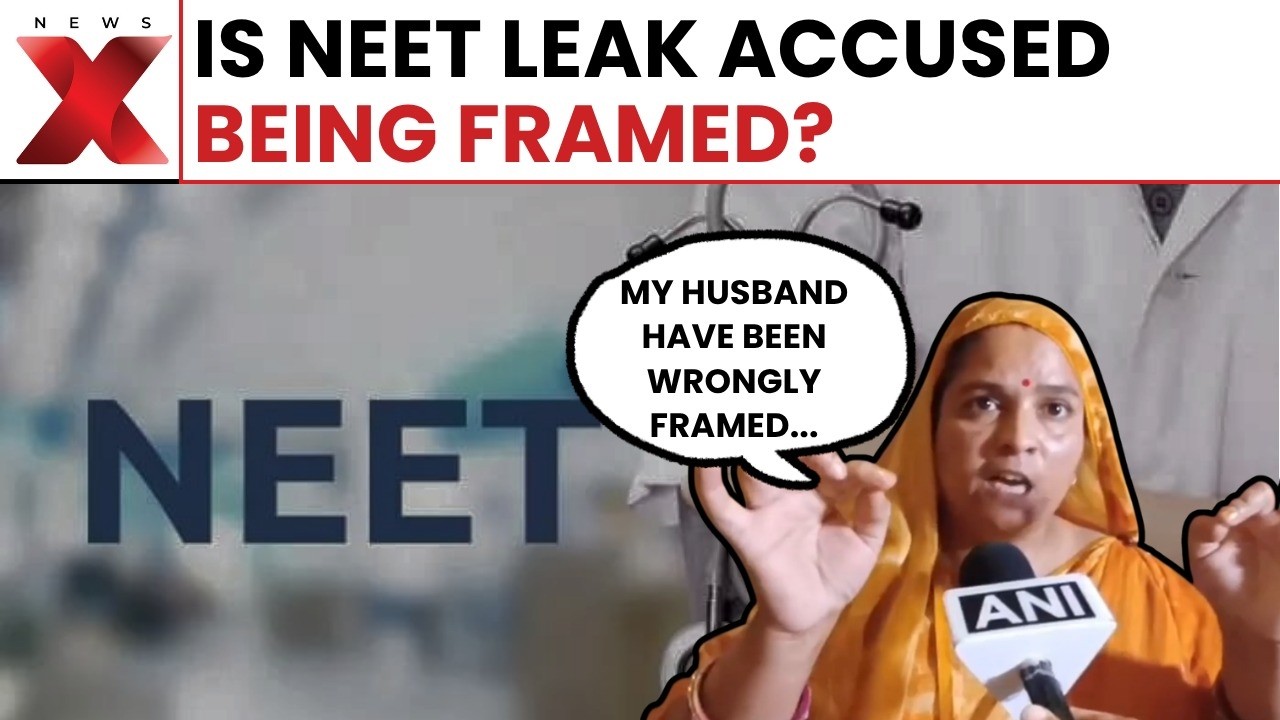 NEET Paper Leak Row: Accused&rsquo;s Wife Denies Charges, Calls It A Conspiracy