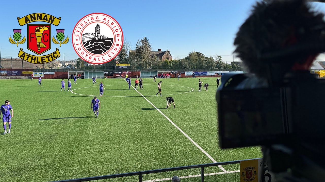 HIGHLIGHTS | Annan Athletic 3-3 Stirling Albion | William Hill League 2