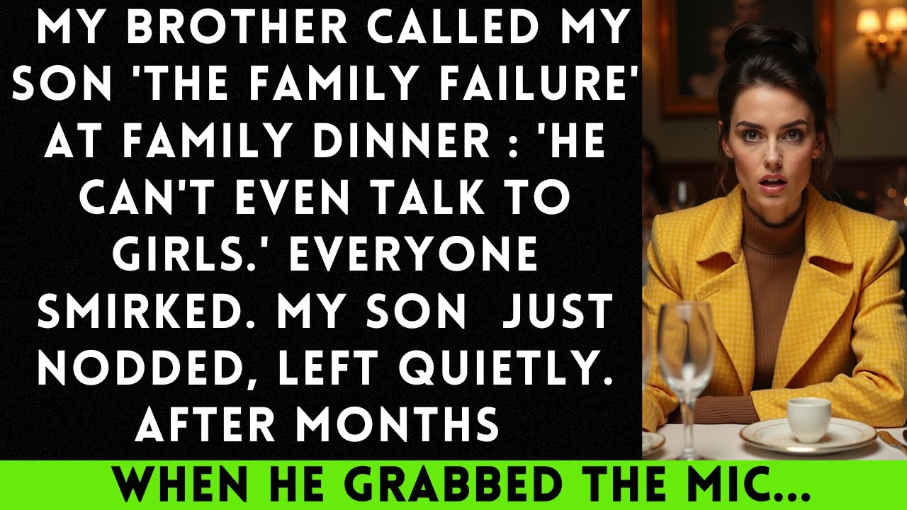 My Brother Called My Son ‘The Family Failure’—His Graduation Speech...