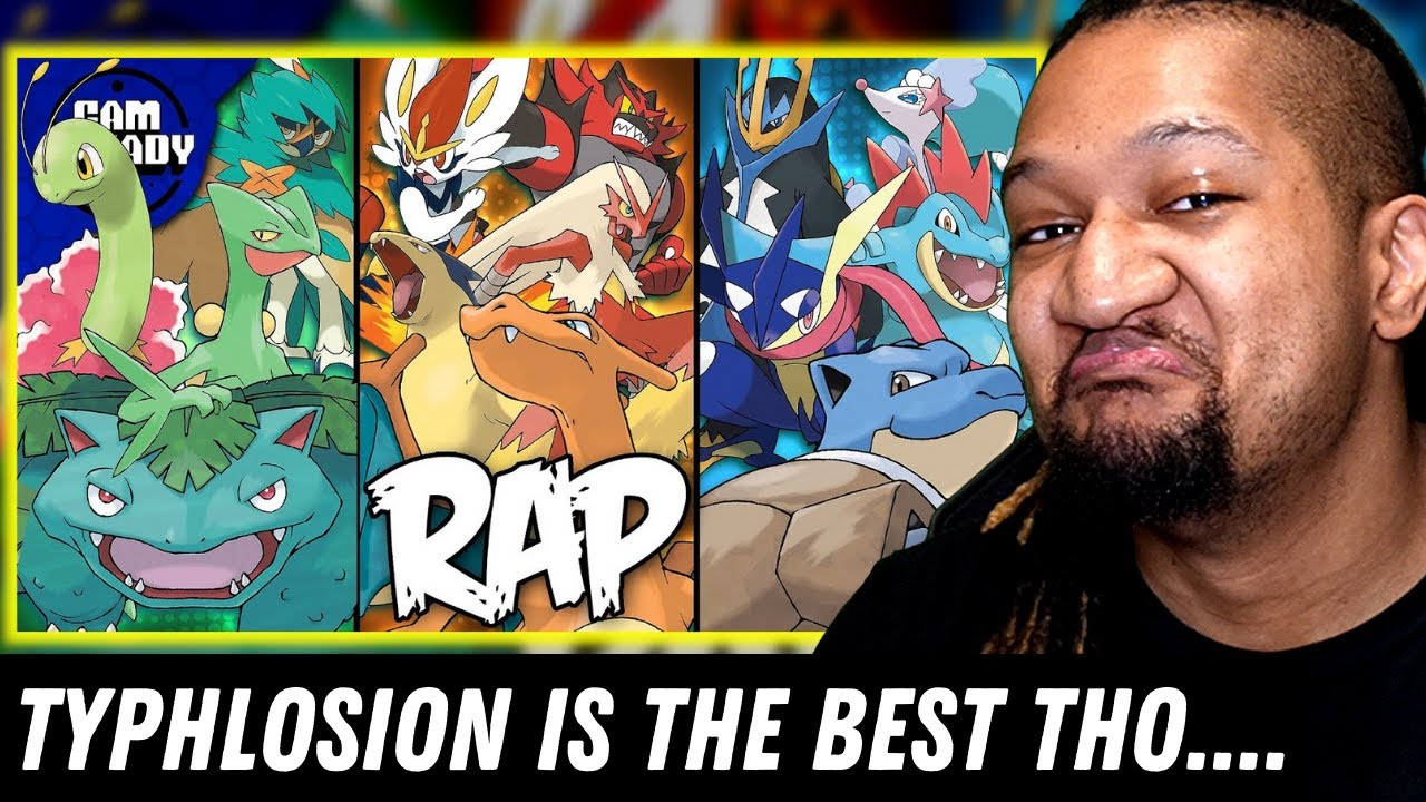 Reaction to POKEMON STARTERS RAP CYPHER | Cam Steady ft. DizzyEight, VI Seconds, PE$O PETE, & More