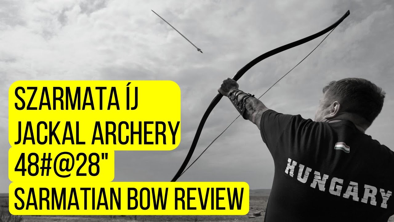 Sarmatian laminated bow by Jackal Archery Szarmata íj 48#@28