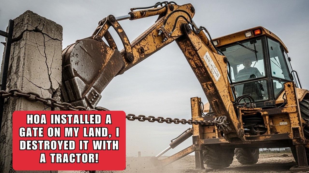“They Blocked My Private Ranch Road — So I Used My Tractor. Now They’re Suing Me.”