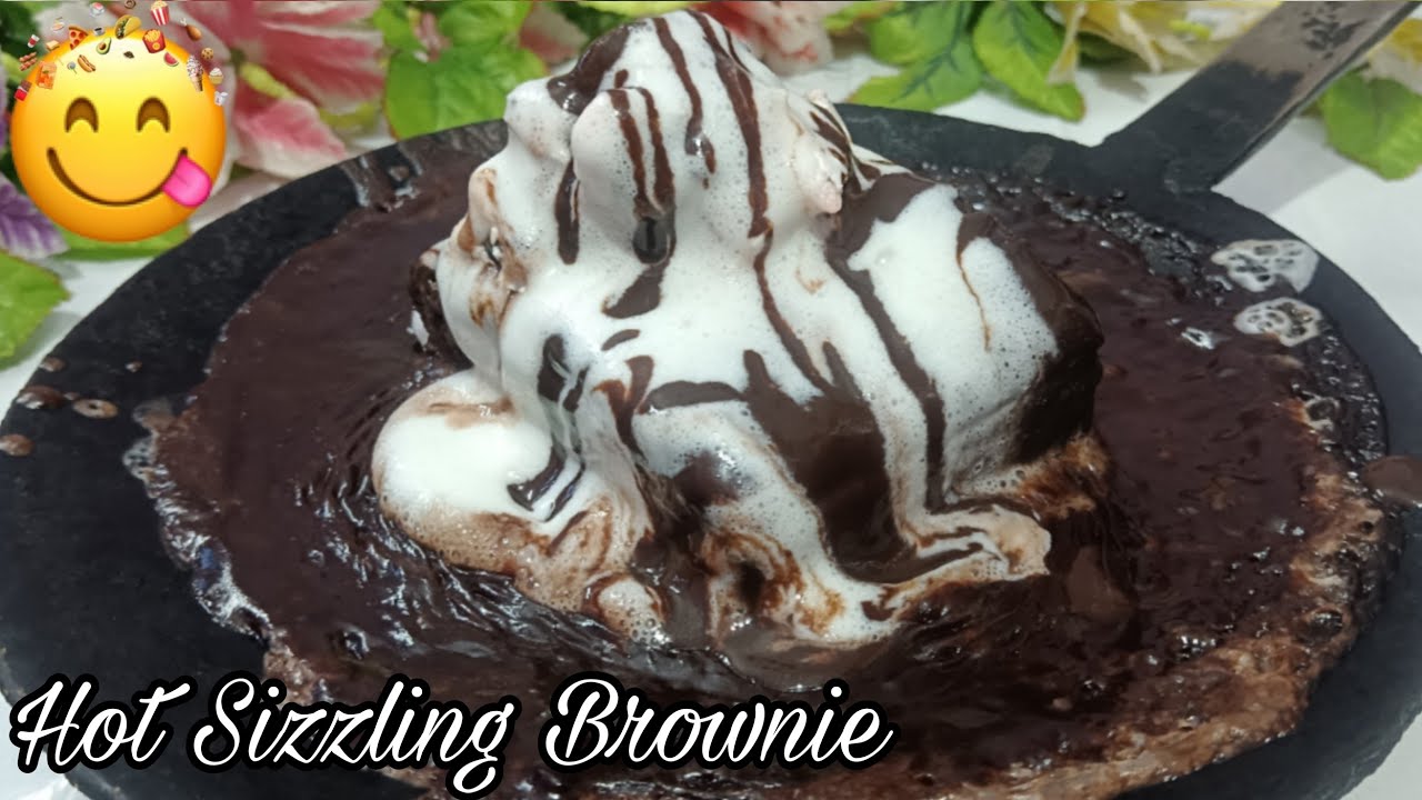 Brownie Sizzler I Sizzling Brownie I ब्राउनी सिज़लर  |Eggless No Oven Sizzling Brownie | 