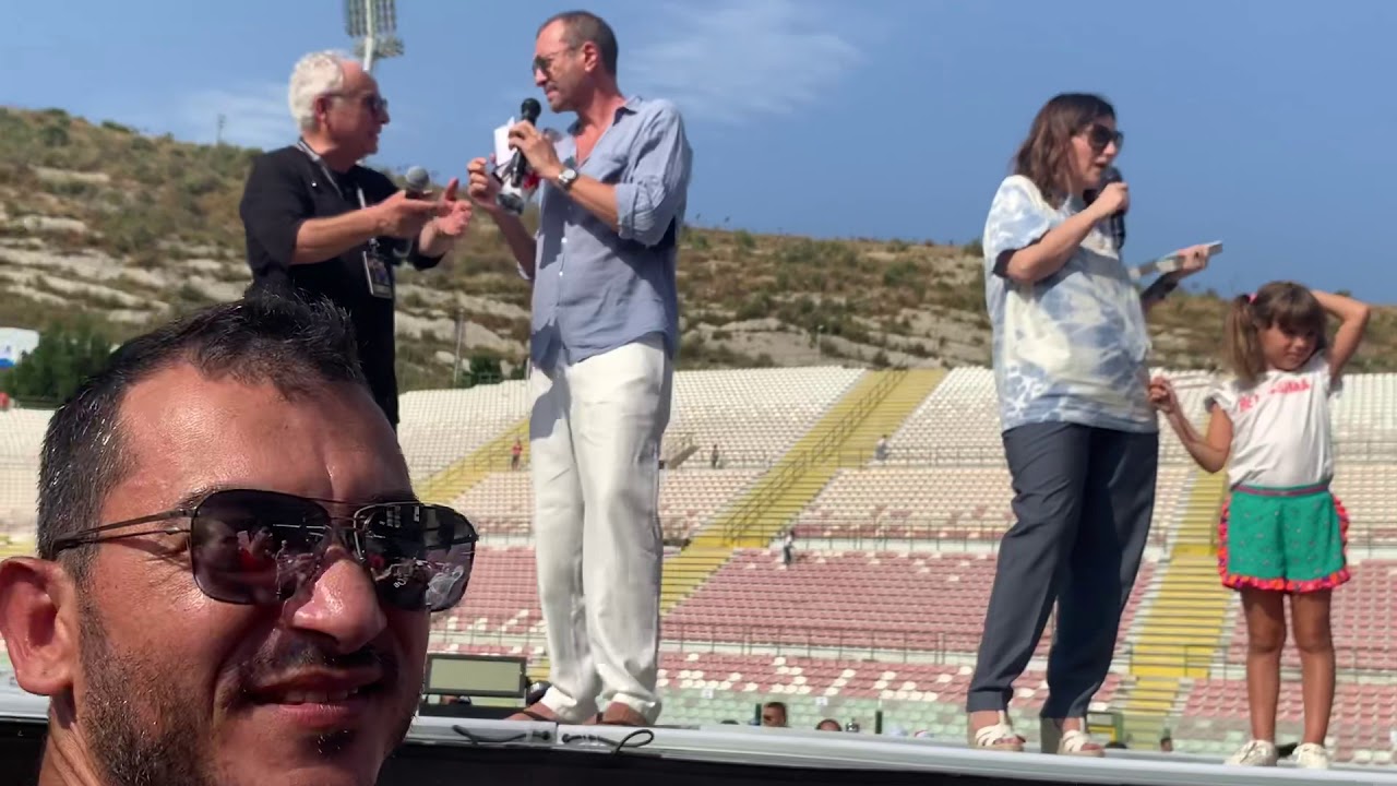 Laura e Biagio - Sound Check a Messina 27/07/2019