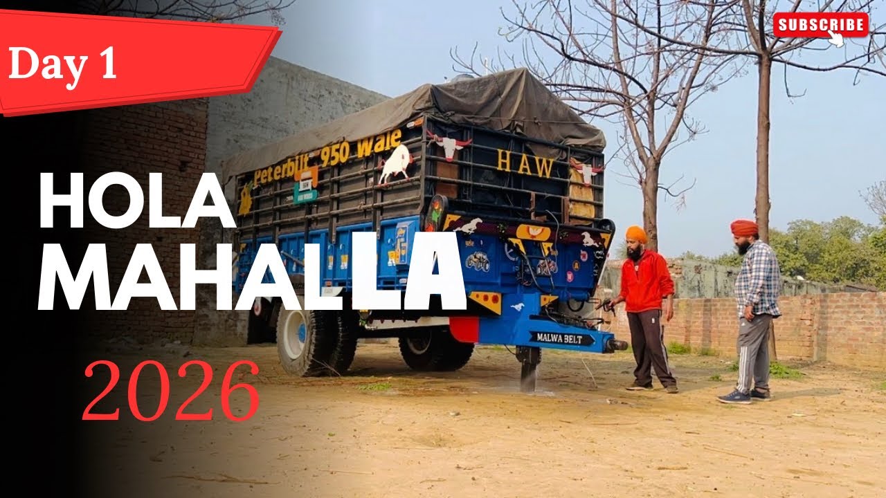 ANANDPUR SAHIB HOLA MOHALLA 2026 ! VLOG ⛳️
