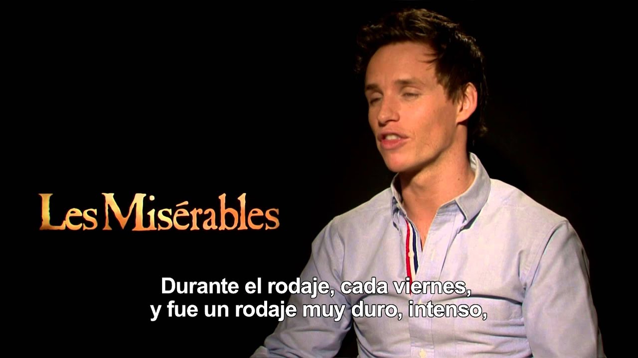 LOS MISERABLES - Entrevista a Eddie Redmayne