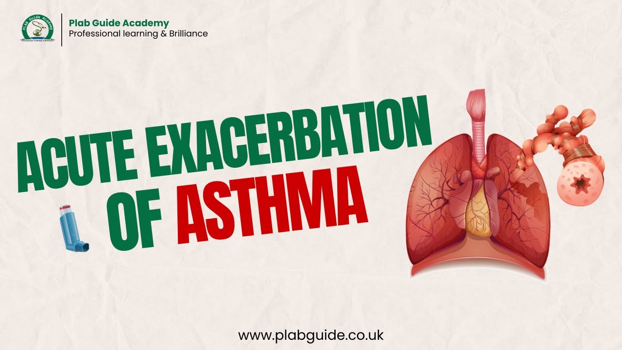 Острое обострение астмы — симуляция SIMMAN 2024 | PLAB GUIDE ACADEMY