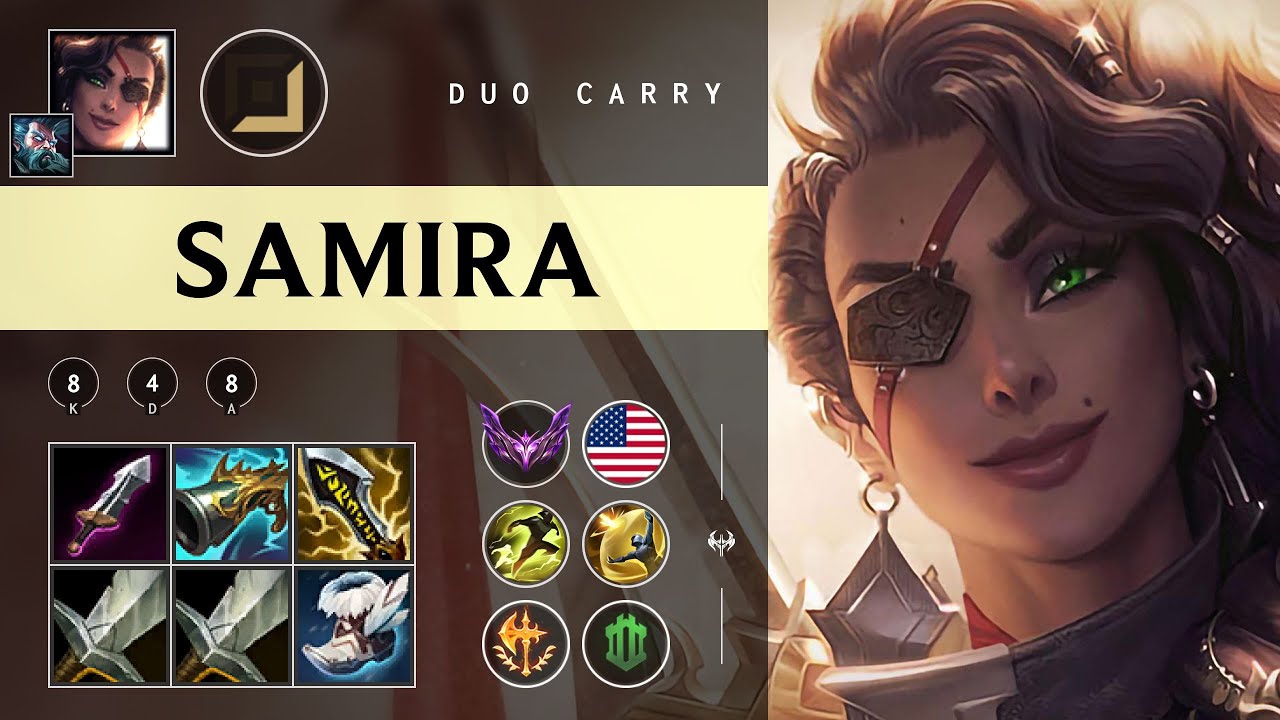 Samira ADC vs Caitlyn - NA Master Patch 25.24