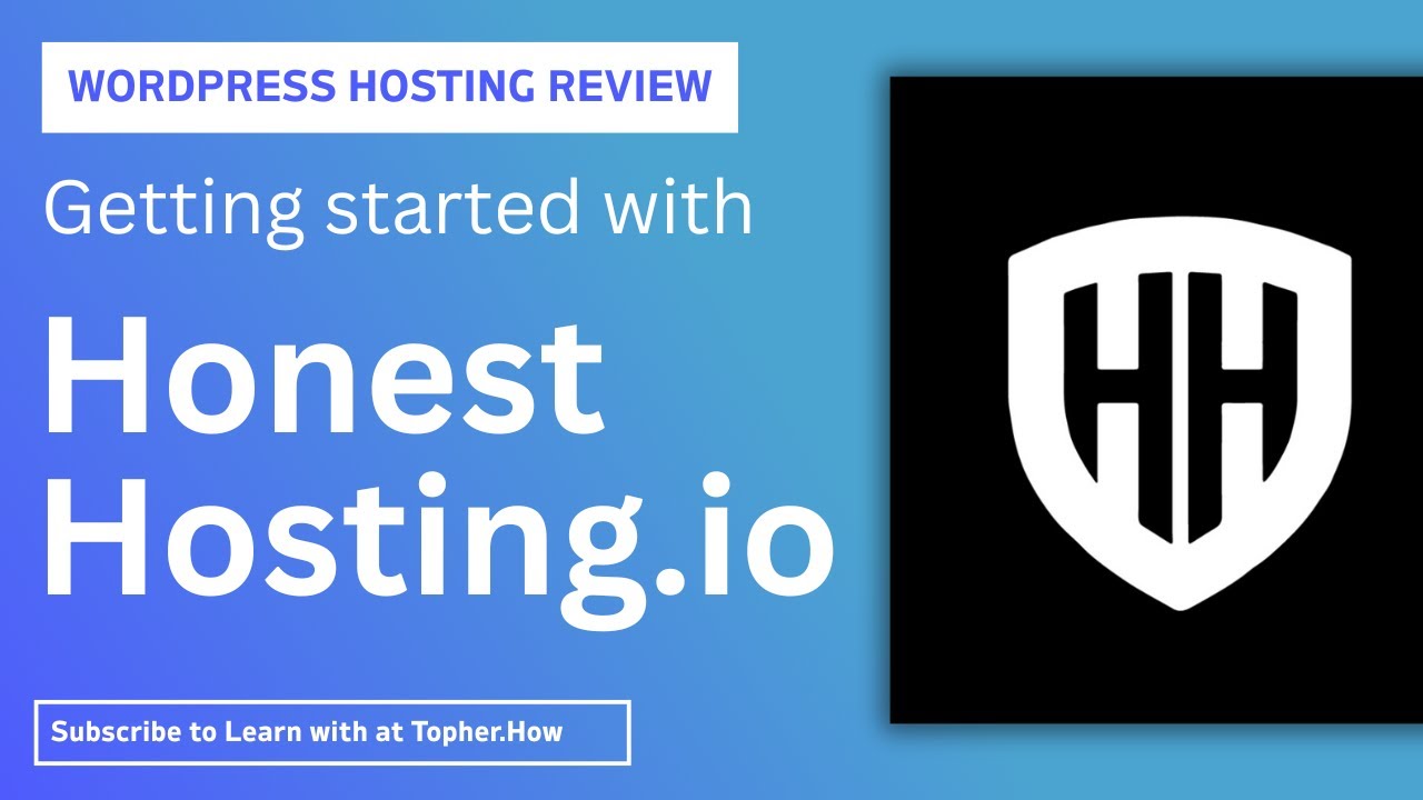 Getting started with HonestHosting.io