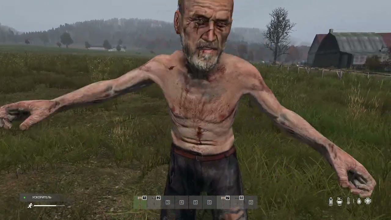 Mod DayZ Powerful melee weapon/ Мод для игры DayZ "Мощное оружие ближнего боя!"