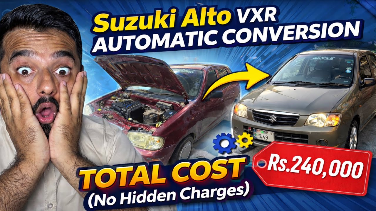 Suzuki Alto VXR Automatic Conversion | TOTAL COST (No Hidden Charges)