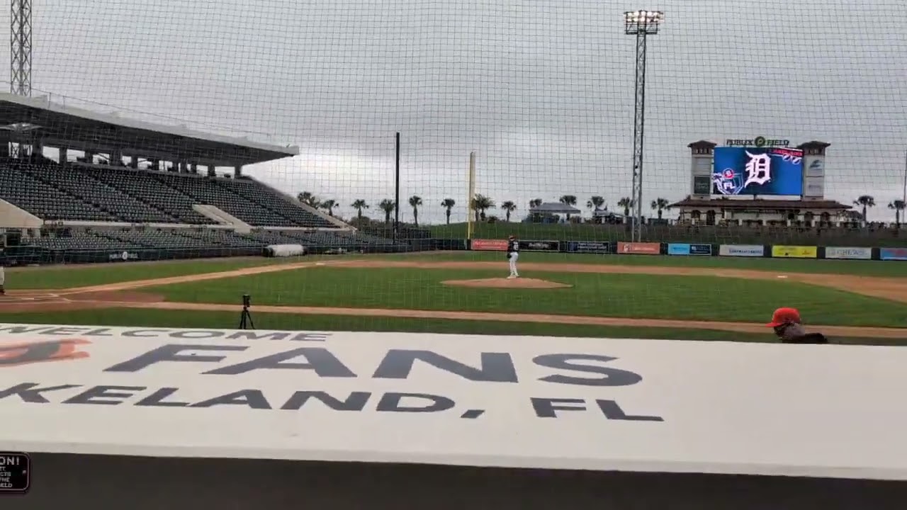 Reese Olson Throws Live Batting Practice with Detroit Tigers! (2025 MLB Spring Training)
