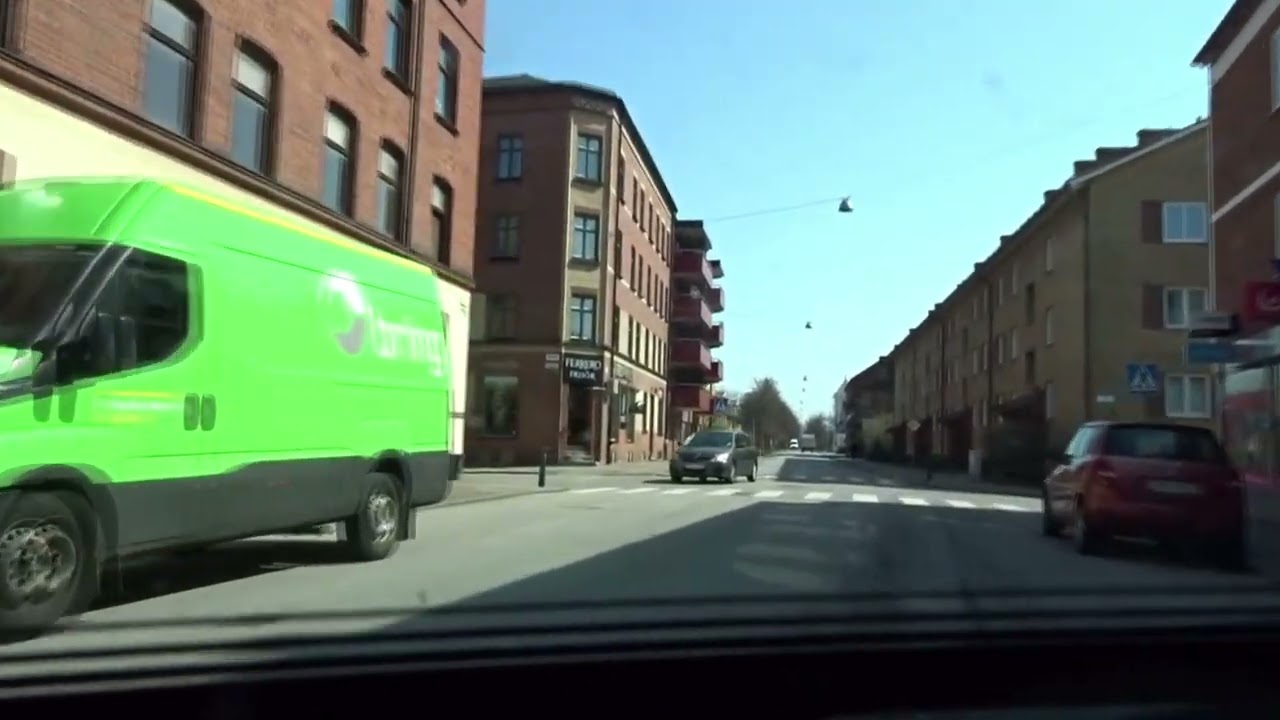 Midhem till Vattenverksvägen, via Kirseberg