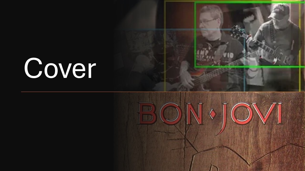 [Bon Jovi] Born To Be My Baby - Cover 🎧 (guitar + drum + bass)
