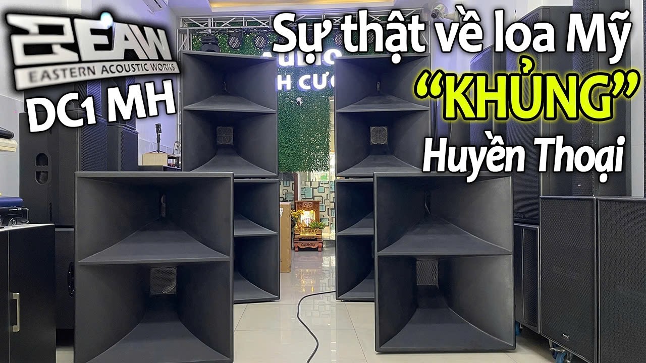 Sự Thật Về Loa Mỹ Khủng EAW DC1 MH – Cực Hiếm Tại Việt Nam - Loa Sân Khấu Chuyên Nghiệp