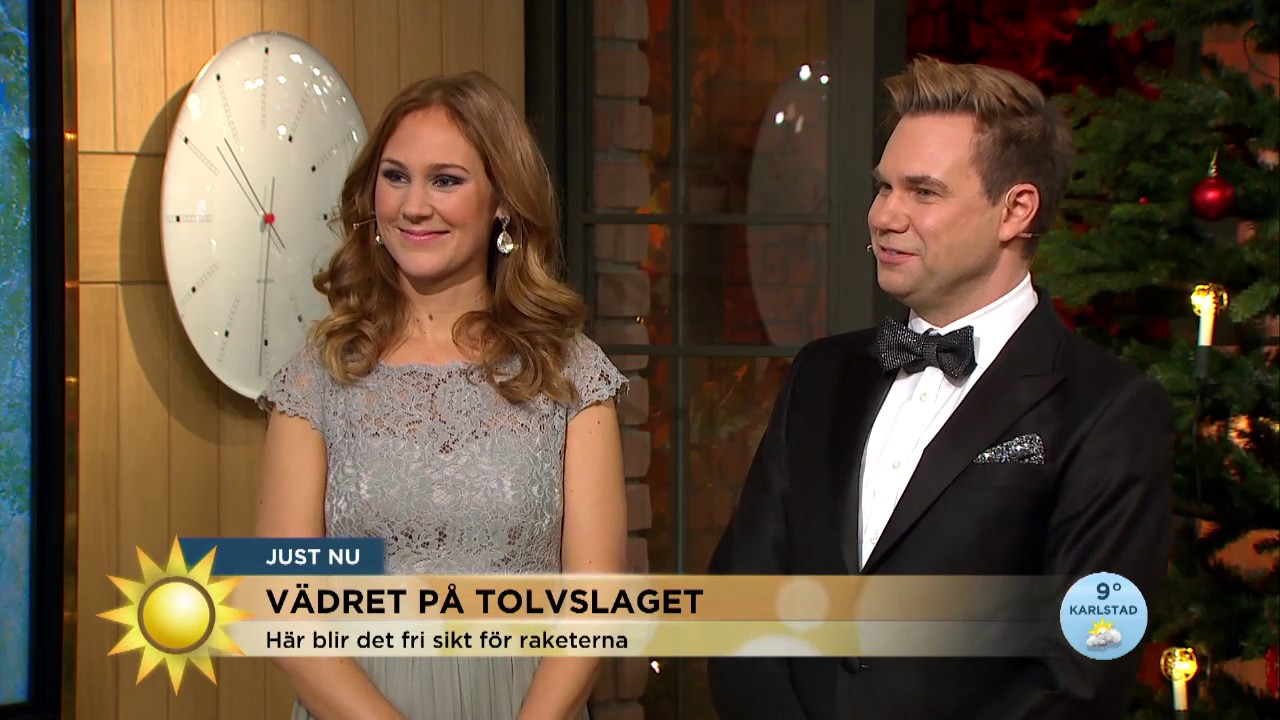 Vädret på tolvslaget "Här kan ni se fyrverkerier" - Nyhetsmorgon (TV4)