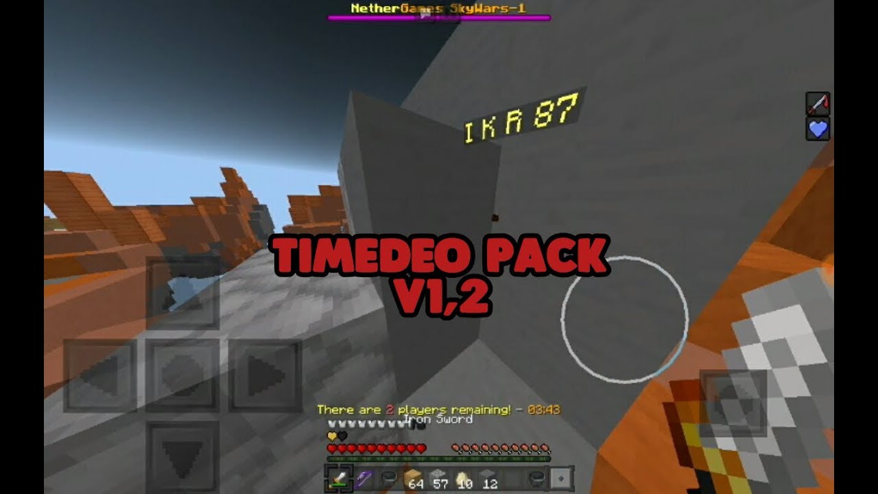 TimeDeo V1,2 Mcpe pack release.