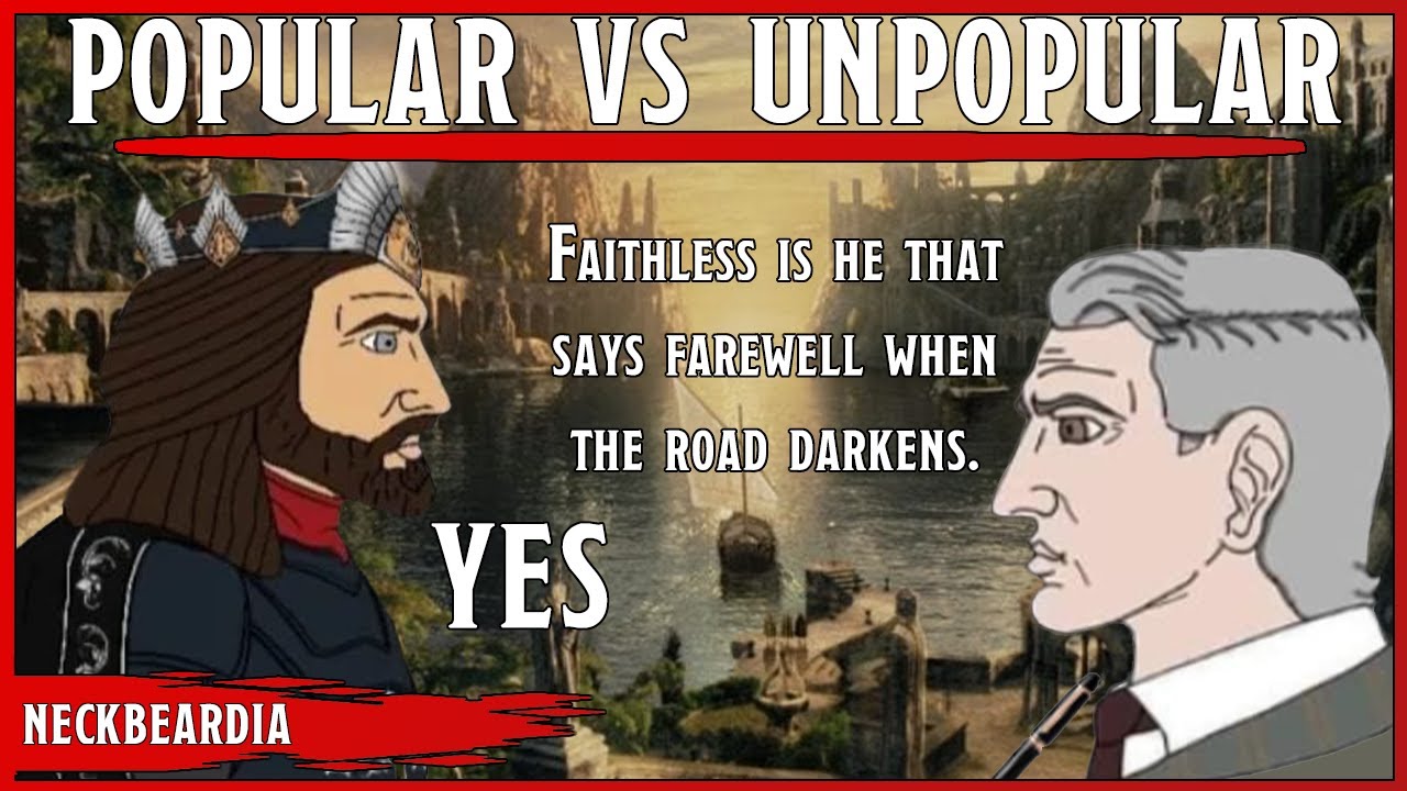 Popular Vs Unpopular TTRPG Opinions || Every Fantasy Author's Of The Past 50 Years Are Trash