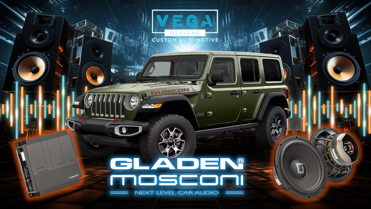 Upgrading the Audio in a 2025 Jeep Wrangler | Vega Designs Custom Sound System