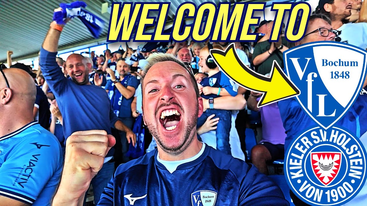 English Fans Experience BUNDESLIGA at the RUHRSTADION 🤩 VFL BOCHUM StadionVlog