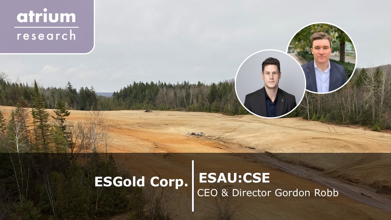 ESGold Corp. (ESAU:CSE) - Management Interview: CEO Gordon Robb