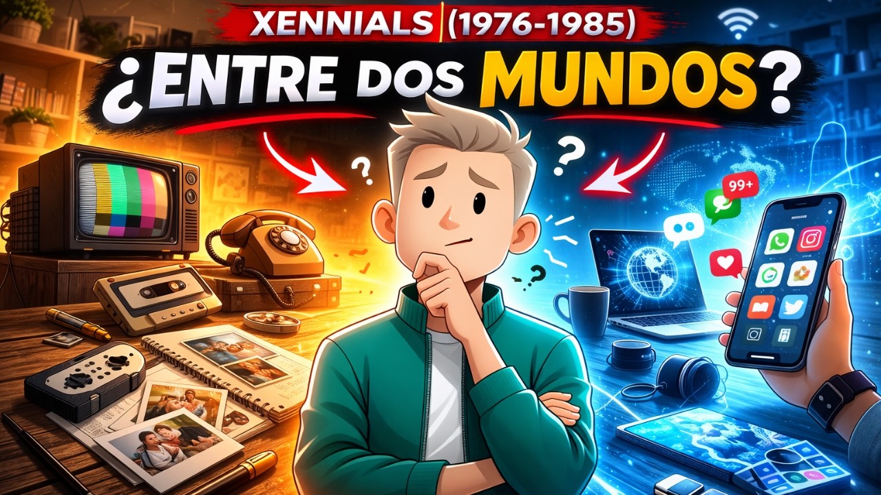 Xennials (1976-1985): La Generación de la Transición y Sus Rasgos Psicológicos Ocultos
