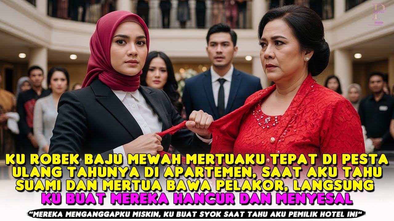 KISAH RUMAH TANGGA ❗ KU ROBEK GAUN MEWAH MERTUA DI ULANG TAHUNYA, SAAT KU TAU DIA MEMBAWA PELAKOR