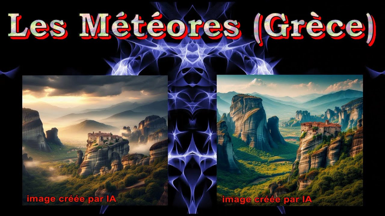 Les Météores (Grèce)