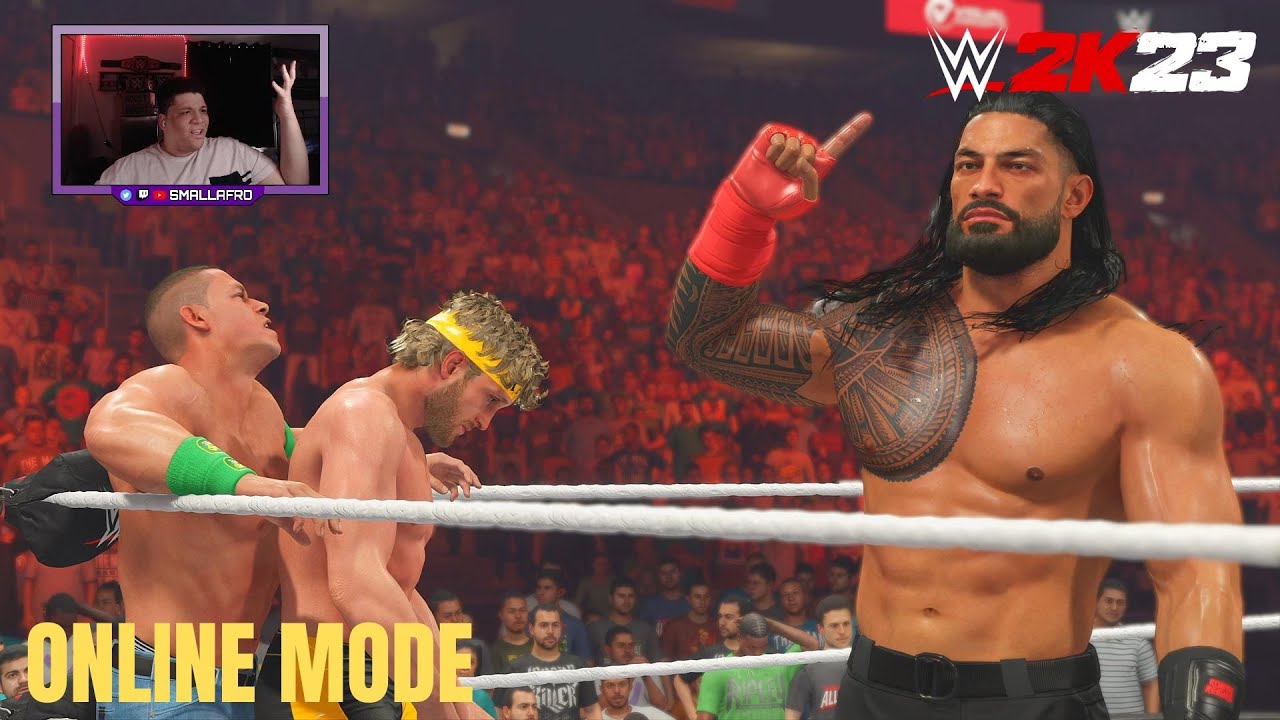 THE MOST TOXIC 2K PLAYER I'VE EVER SEEN (WWE 2K23 Online)