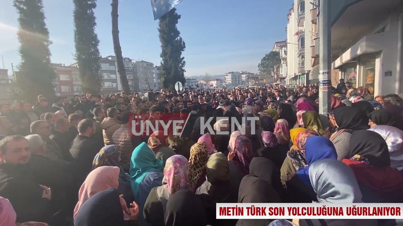 METİN TÜRK SON YOLCULUĞUNA UĞURLANIYOR