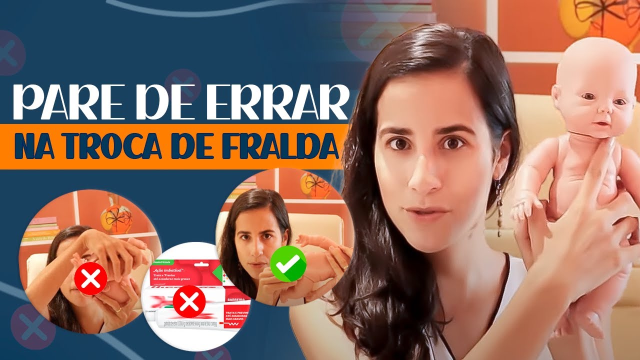 TROCA DE FRALDA: Dicas essenciais para cuidar do seu bebê com segurança por Dra Ana Jannuzzi