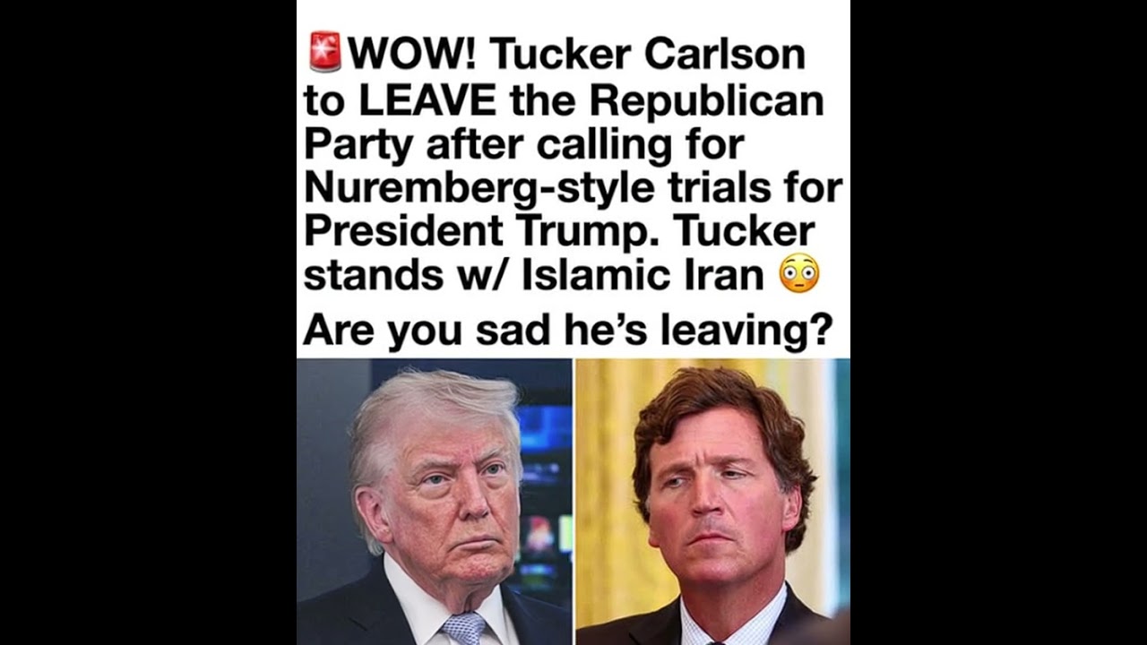 Debate continues over Tucker Carlson's criticism of President Trump, conservative movement unity,