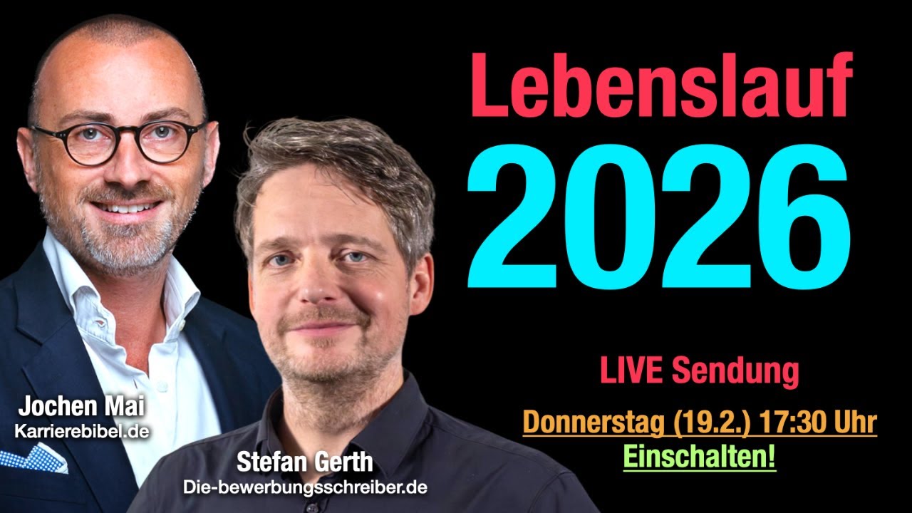 Lebenslauf 2026: Was ist anders?