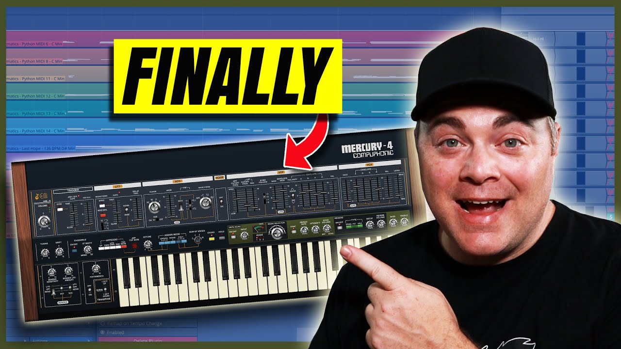 Finally A Jupiter 4 VST | Cherry Audio Mercury 4