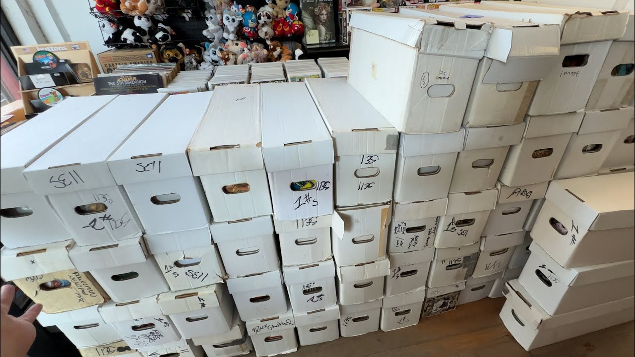 Mega Comic Haul &ndash; Exploring a Giant Comic Collection with Marvel & DC Comics