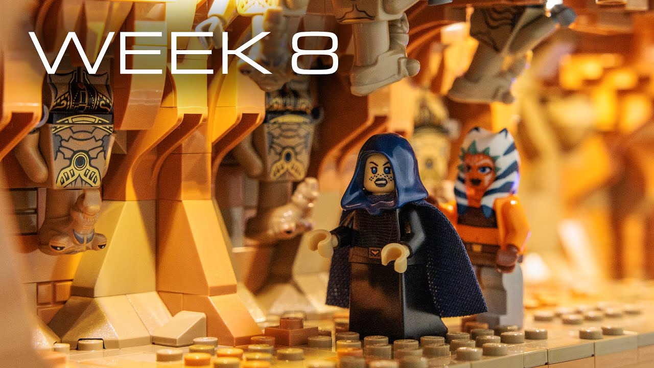 Building Geonosis in LEGO - Week 8: Catacombs