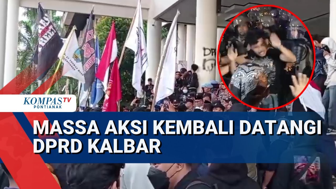 Massa Aksi Kembali Datangi DPRD Kalbar